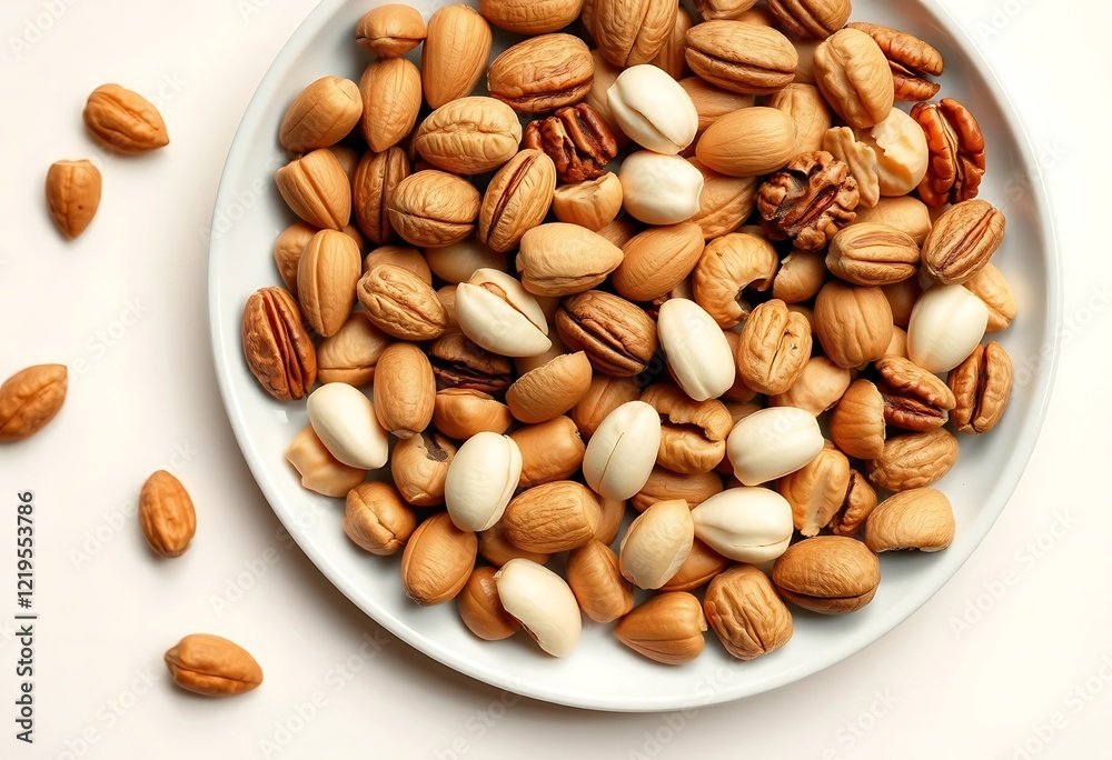 Aromatic Mixed Nuts: A Delightful Still Life Composition Aromatic Mixed Nuts: A Delightful Still Life Composition