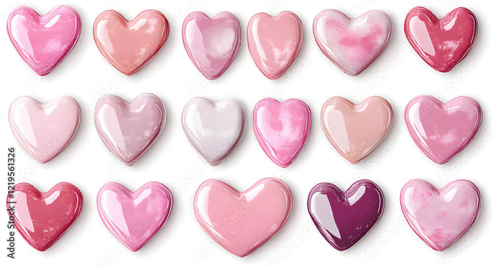 A Visual Journey Through Valentine's Day. AI generative. A Visual Journey Through Valentine's Day. AI generative.