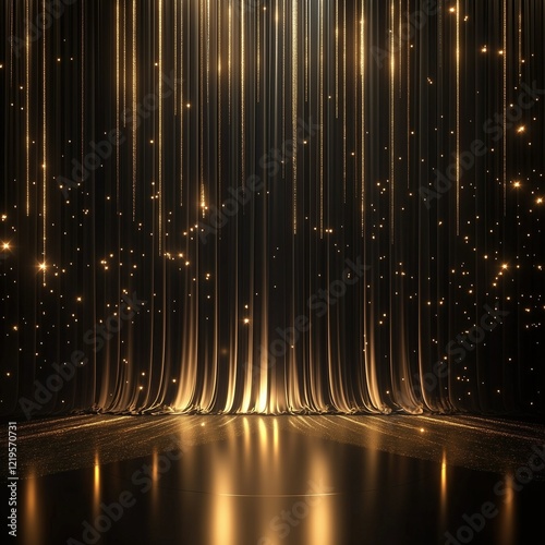 Elegant luxury podium with a sleek design, perfect for showcasing premium products