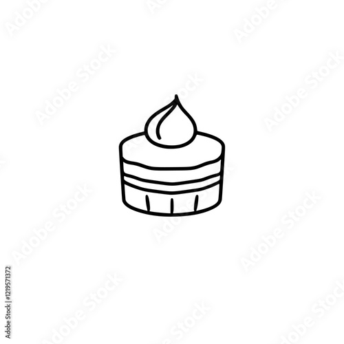 Delicious Cake with Cream: A Sweet Treat for Your Taste Buds. Indulge in this delectable dessert, perfect for any occasion. Creamy, layered, and simply irresistible!