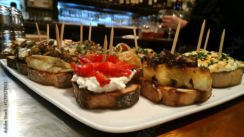A Selection of Delicious Tapas: A Culinary Delight