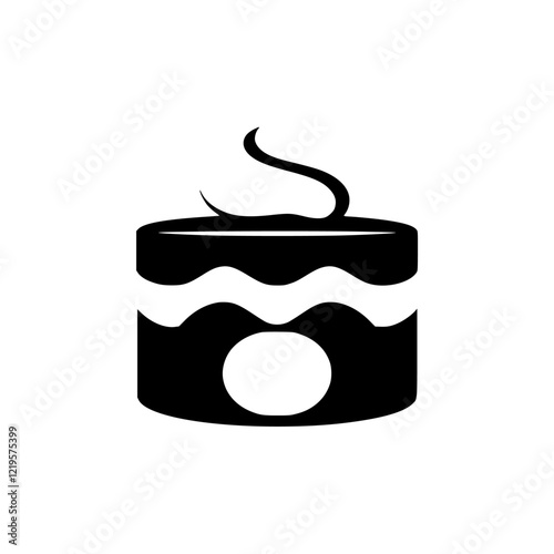 A delectable cake, layered with creamy frosting and a delightful swirl. Perfect for birthdays, celebrations, or simply satisfying a sweet craving. Indulge in this delicious treat!