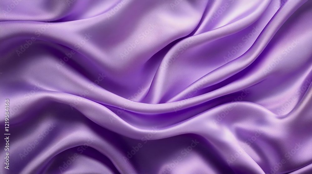 Fototapeta premium An elegant, abstract background featuring smooth lavender and silver gradients with a silky appearance, emphasizing depth and calmness.
