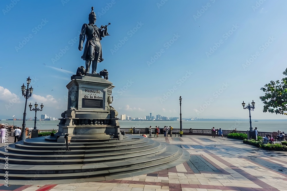 Fototapeta premium Monument in Cartagena, Colombia