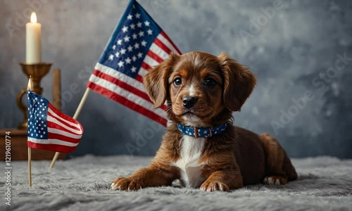 independence day 4th of july dog
