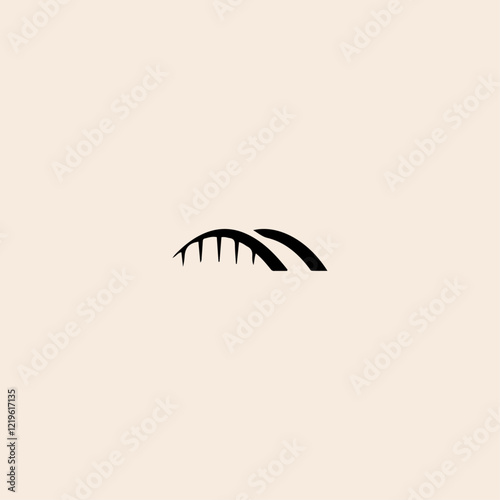 Bridge Corporation Logo icon flat vector design.