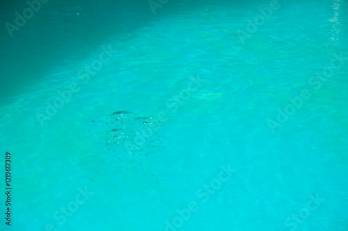 Wallpaper Mural Caribbean sea. Rippled surface. Sea water surface. Ripple water of ocean. Aquamarine ocean nature. Turquoise background of clear turquoise sea water. Idyllic summer vacation. Relaxing by the poolside Torontodigital.ca