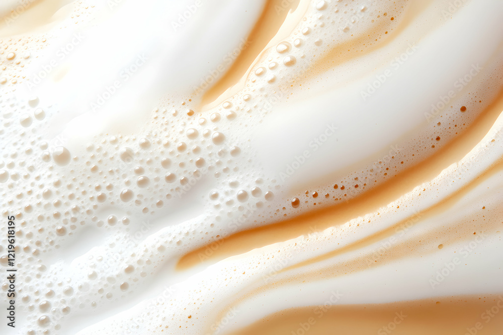 A close-up view of creamy foam and rich caramel swirls, creating an inviting visual for coffee lovers. Perfect for showcasing beverages or coffee-related content. A close-up view of creamy foam and rich caramel swirls, creating an inviting visual for coffee lovers. Perfect for showcasing beverages or coffee-related content.