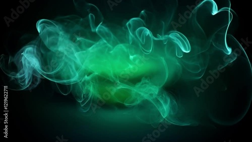 Wallpaper Mural Elegant abstract background design with abstract colorful waves on dark background Torontodigital.ca