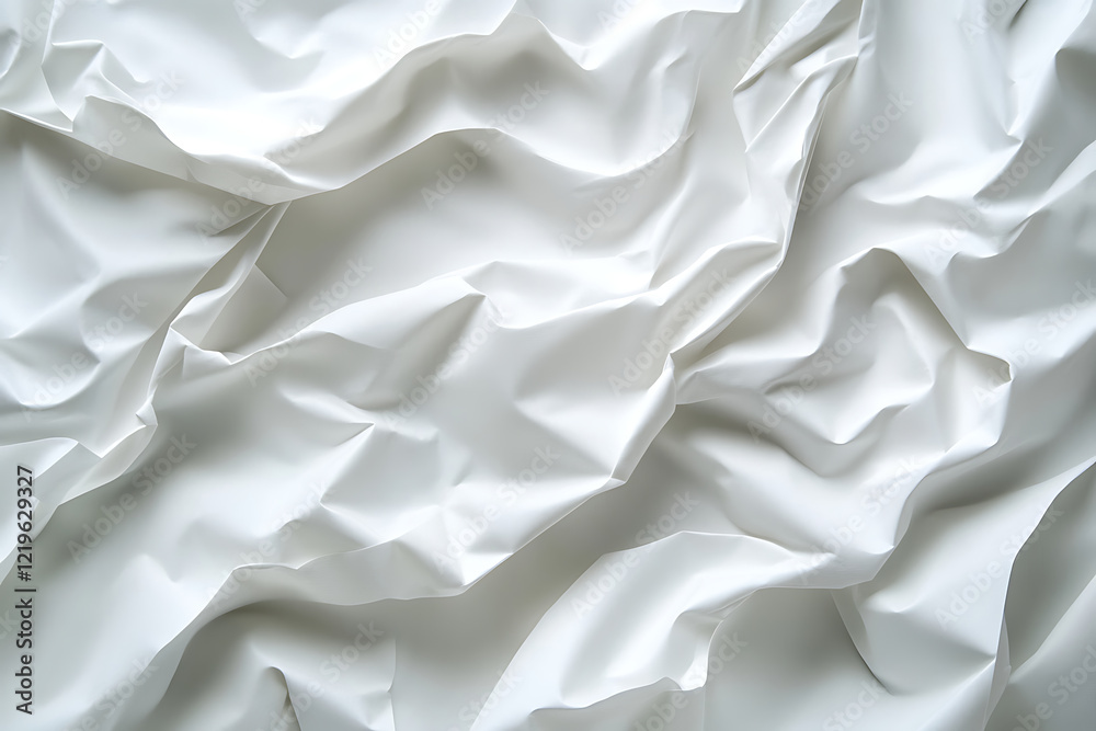 abstract white paper texture with crumpled edges and folds for a background abstract white paper texture with crumpled edges and folds for a background