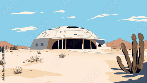 A Desert Retreat- Joshua Tree Integratron.eps