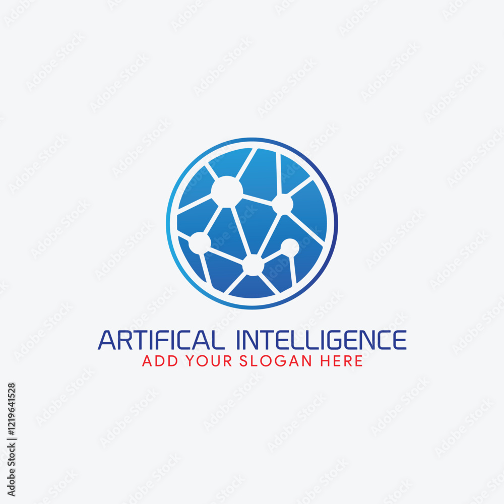 artificial intelligence logo design vector artificial intelligence logo design vector