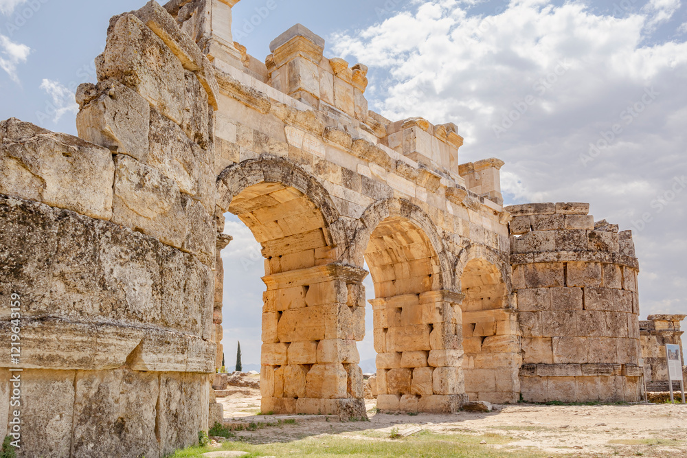 Hierapolis is an ancient city located in Pamukkale and operated as one of the features of the main historical Cybele cult during the Phrygian period.