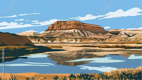 Exploring the Fossil Butte of Wyoming.eps