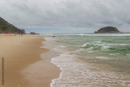 Cloudy afternoon at Grumari Beach - Rio de Janeiro, Brazil photo