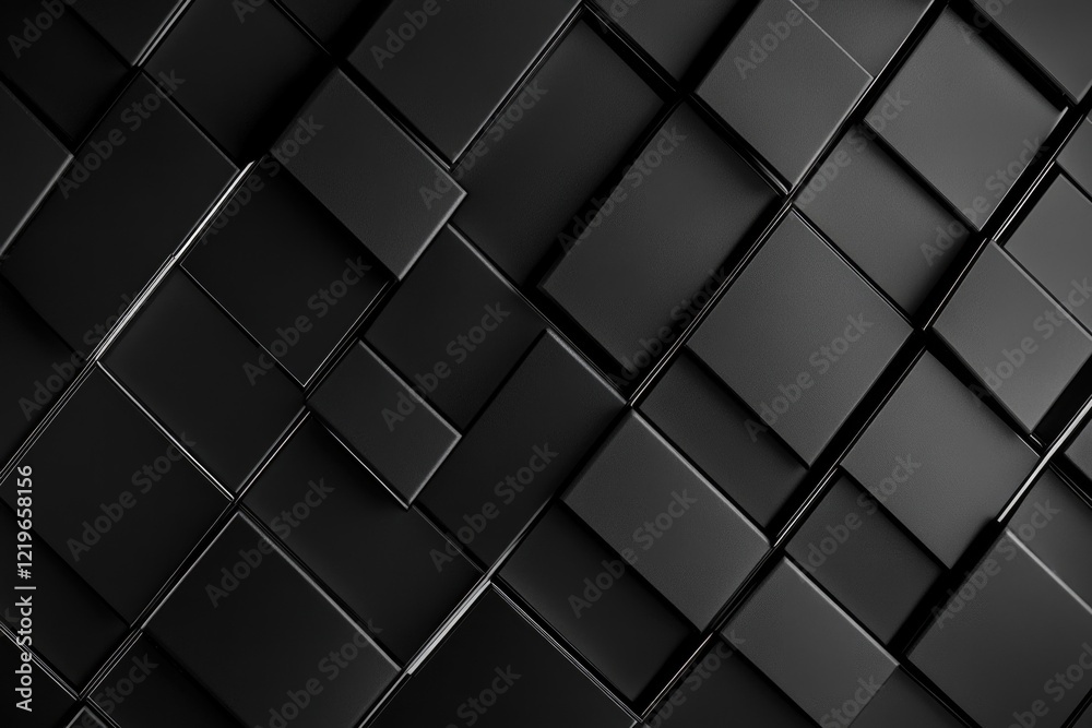 Fototapeta premium A photograph of multiple squares in shades of gray, ideal for use in design, marketing, or art projects