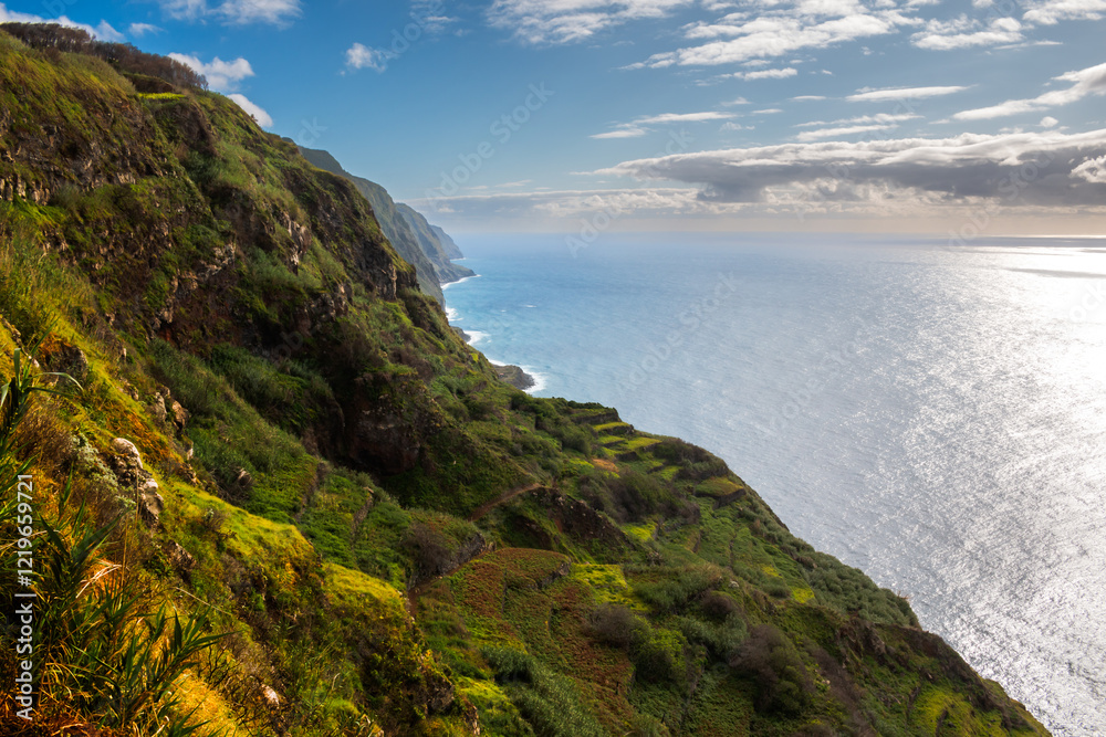 Fototapeta premium Nature and Atlantic ocean, Madeira, Portugal