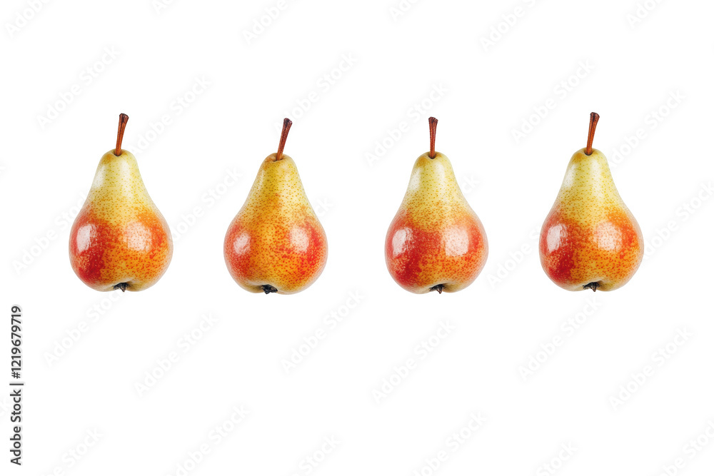 Isolated Four Pears in a Row Isolated Four Pears in a Row