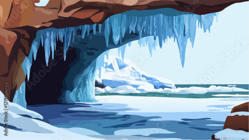 Icy Wonderland- Apostle Islands