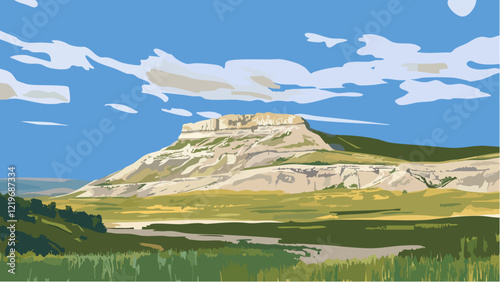The Rugged Beauty of Fossil Butte