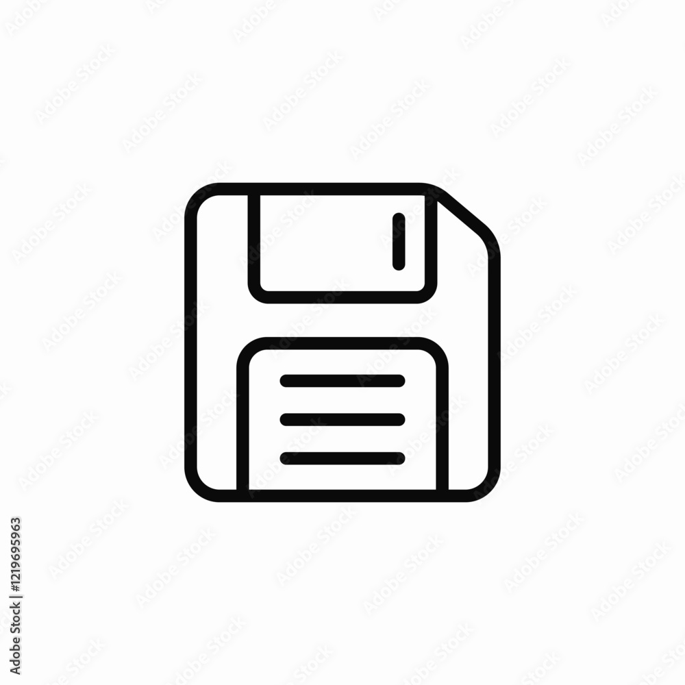 floppy disk icon sign vector floppy disk icon sign vector