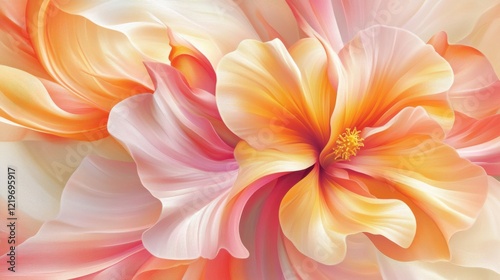 Vibrant Patterns on Canvas with Natural Light