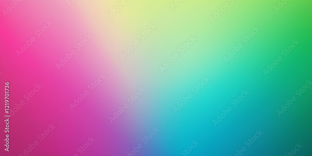Obraz premium A colorful and radiant gradient background blending pink, green, and blue tones with soft transitions