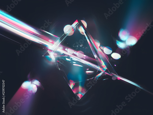 abstract background with lights