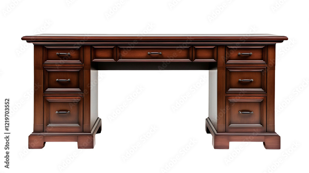 Elegant Wooden Desk for a Stylish Home Office Workspace Elegant Wooden Desk for a Stylish Home Office Workspace
