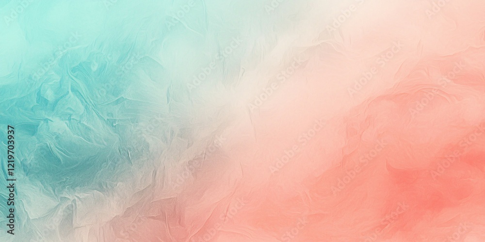 A textured gradient background blending aqua and coral tones with a soft, organic feel. A textured gradient background blending aqua and coral tones with a soft, organic feel.
