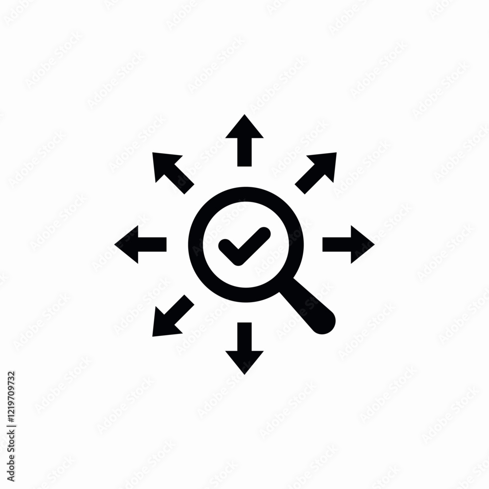 advanced search icon sign vector advanced search icon sign vector