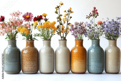 Wallpaper Mural Contemporary Minimalist Ceramic Vases Collection for Modern Home Decor Torontodigital.ca