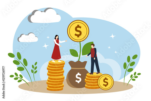 Financial success and increased income. The Concept of Financial Growth