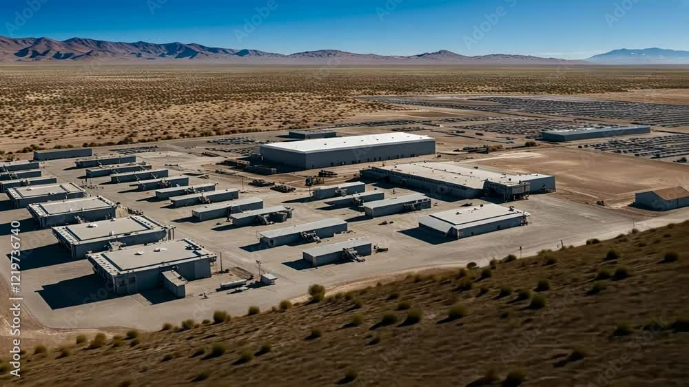 Military base in Nevada.