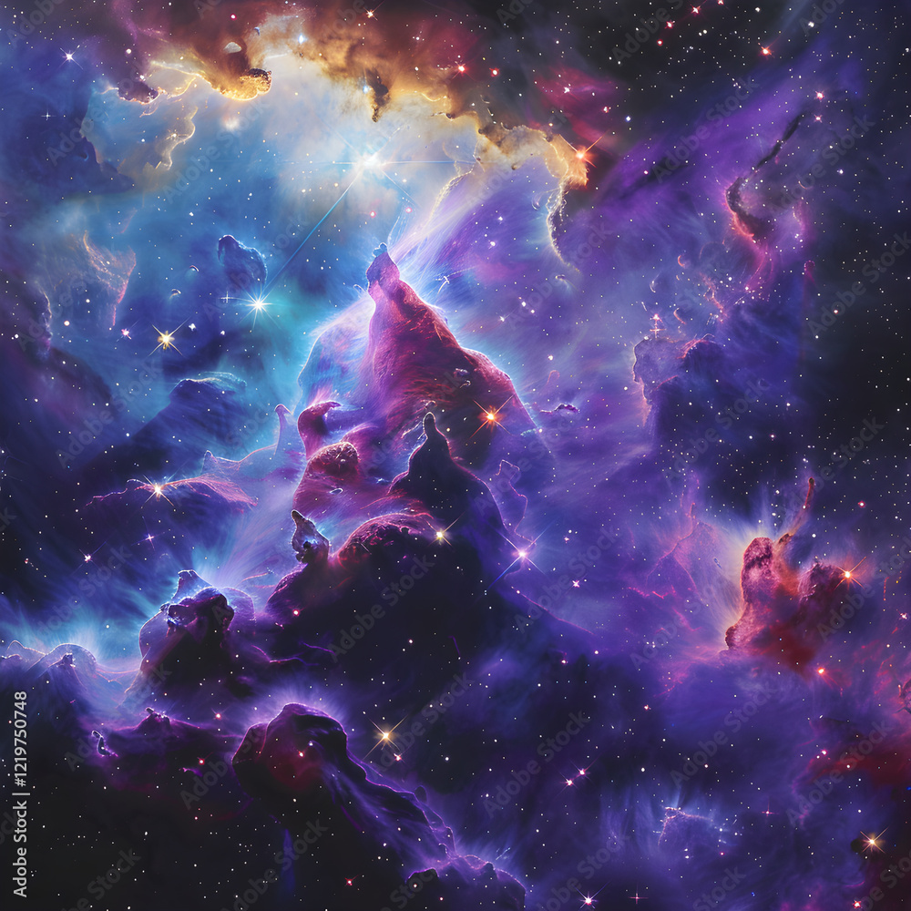Genesis - The Birth of Star in the Formative Stages of a Nebula Genesis - The Birth of Star in the Formative Stages of a Nebula