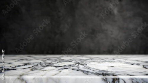 black and white interior