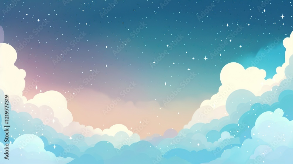 Lllustration_Sky_gradient_color_background Lllustration_Sky_gradient_color_background