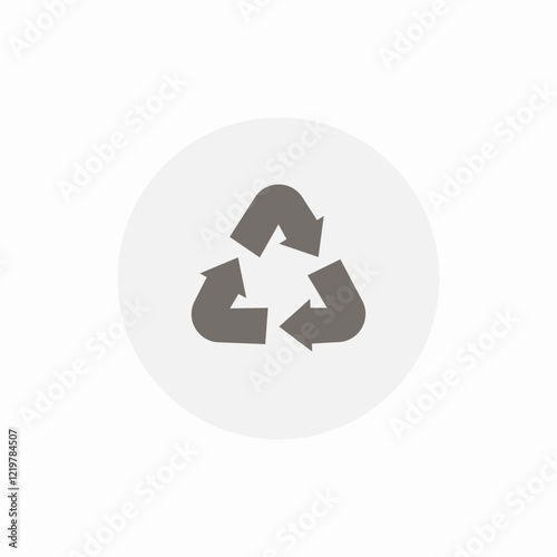 recycle products icon sign vector