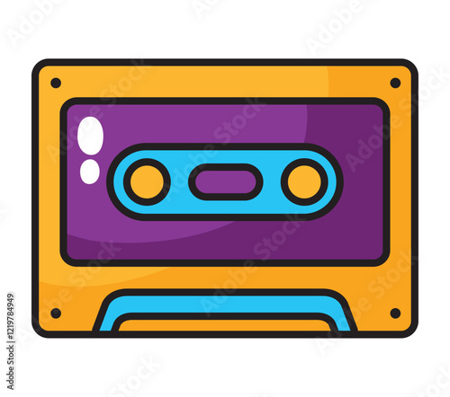 Cassette tape icon