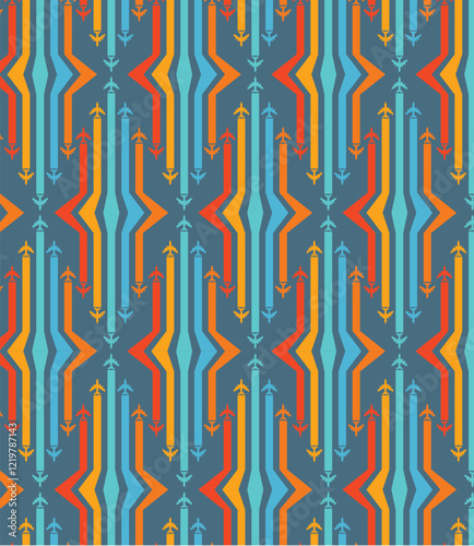 seamless geometric pattern