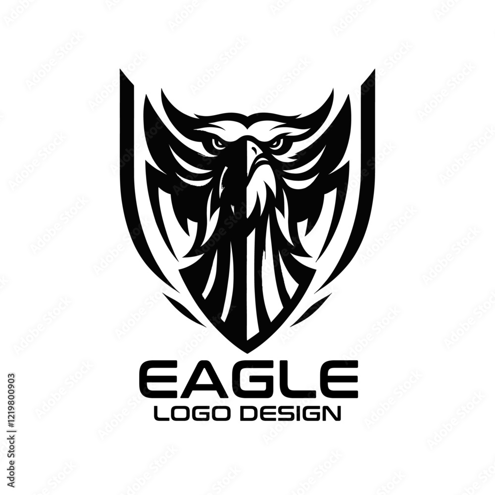 Obraz premium Eagle Vector Logo Design