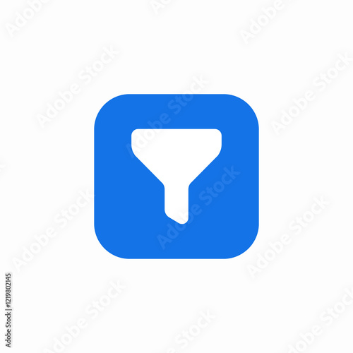 filter settings icon sign vector