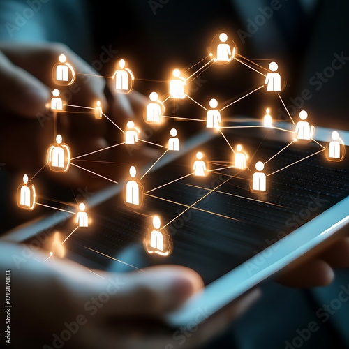 Efficient CRM Customer Relationship Management Business Image