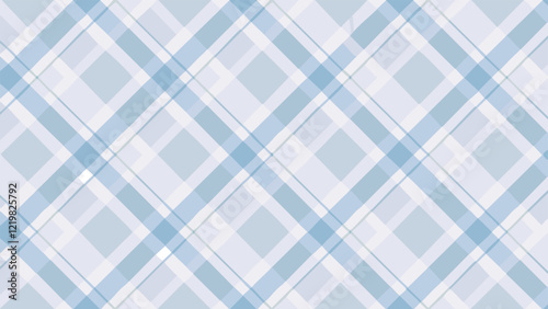 Simple plaid pattern background, flannel texture wallpaper, vector illustration.