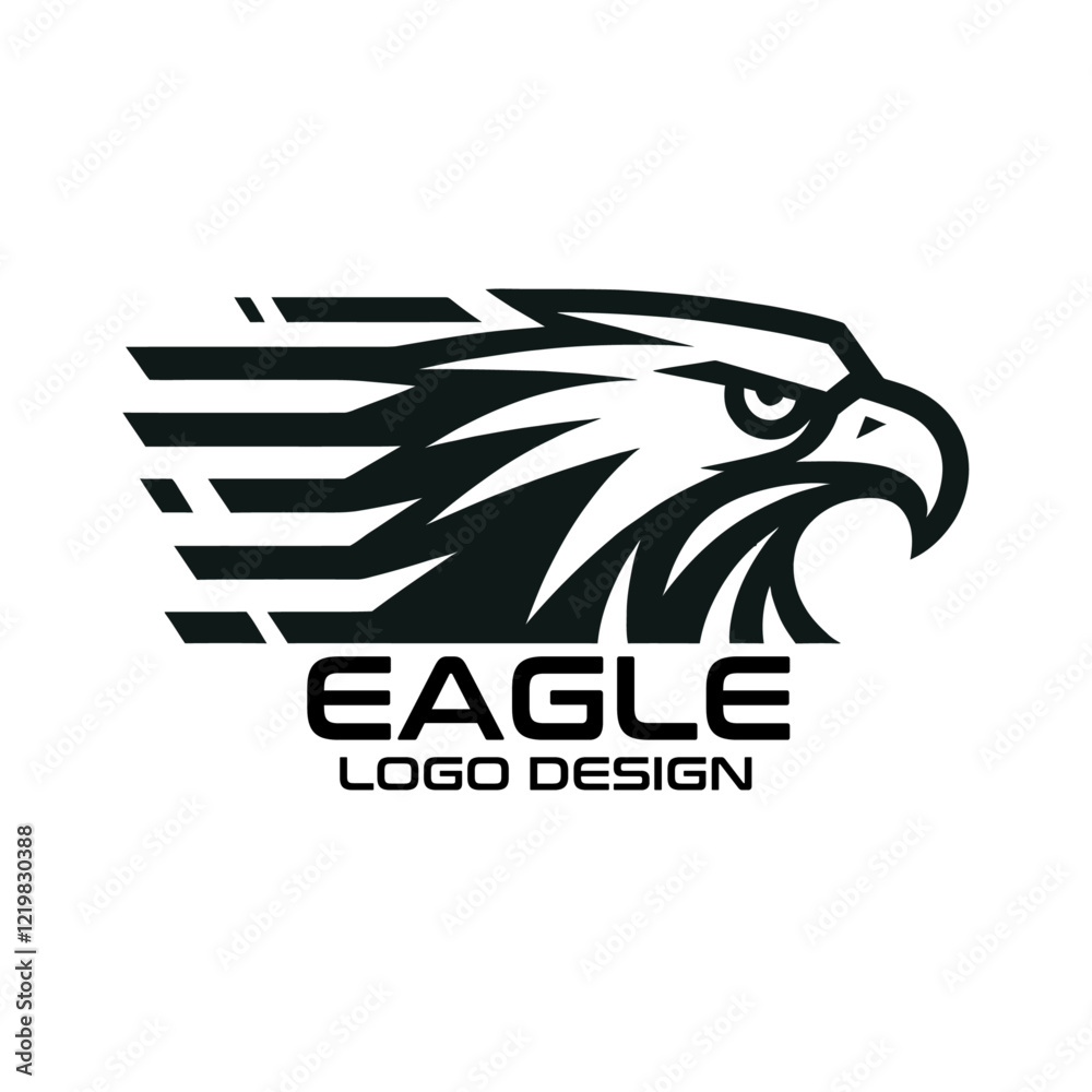 Obraz premium Eagle Vector Logo Design