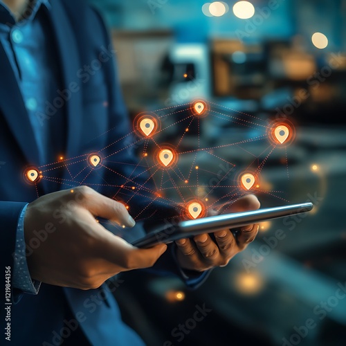 Efficient Global Business Logistics and Transportation Network