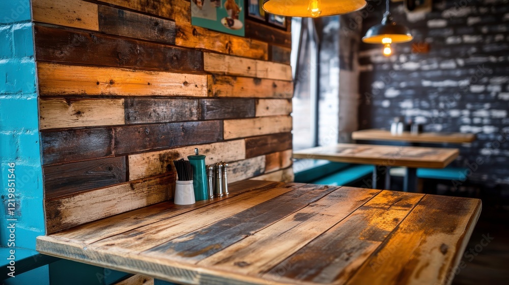 Eco-Friendly Restaurant Decor with Reclaimed Wood Eco-Friendly Restaurant Decor with Reclaimed Wood