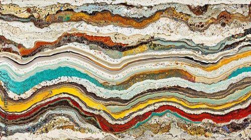 Layered Abstract Compositio...
