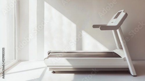 Modern rehabilitation facility equipment in a bright, spacious clinic with patients using advanced tools for physical therapy. Innovative healthcare technology supporting recovery and wellness.
