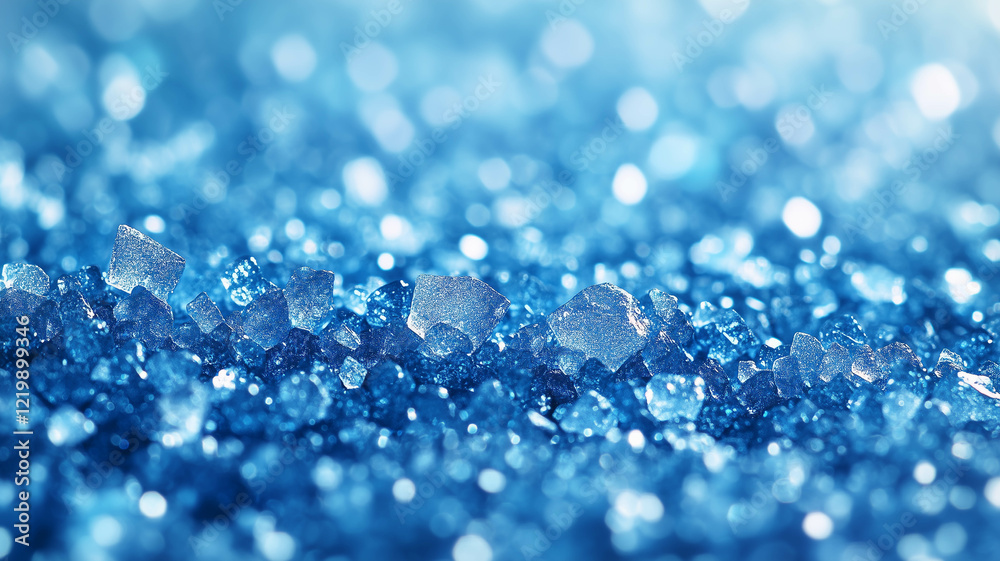 A full-frame image of a soft, light blue background speckled with numerous small, white snowflakes. A full-frame image of a soft, light blue background speckled with numerous small, white snowflakes.